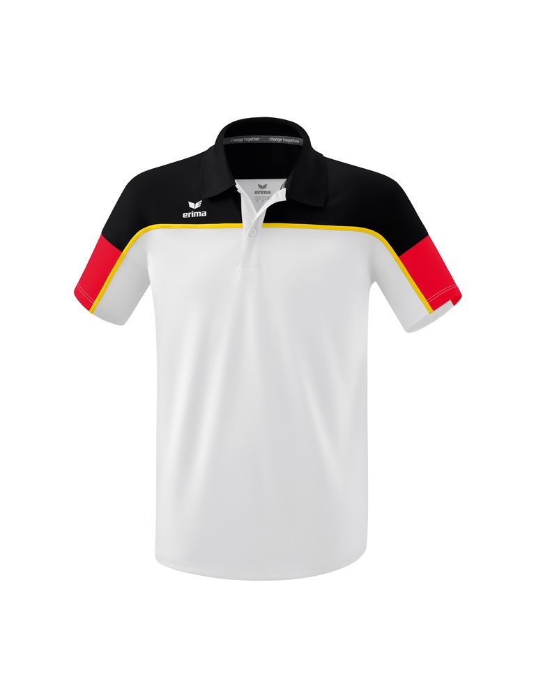 Erima Change Poloshirt Function - white/black/red