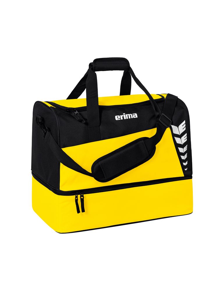 Erima Six Wings Sportsbag With Bottom Cas - yellow/black