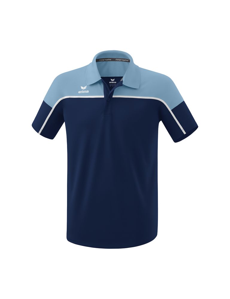 Erima Change Poloshirt Function - new navy/faded denim/white
