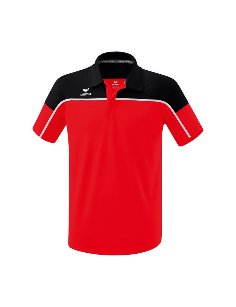 Erima Change Poloshirt Function - red/black/white