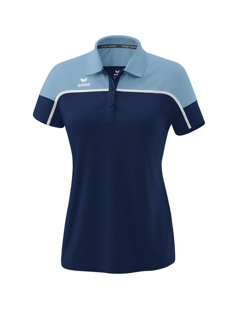 Erima Change Poloshirt Function - new navy/faded denim/white