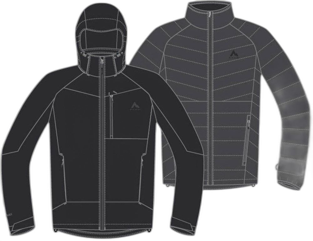 McKINLEY He.-Doppel-Jacke Avoca 3:1 Iii M - black night