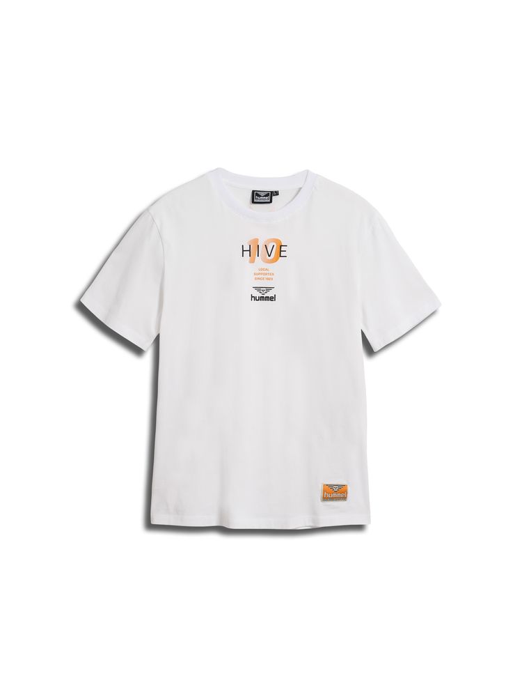 Hummel hmlHIVE AIDEN T-SHIRT - white