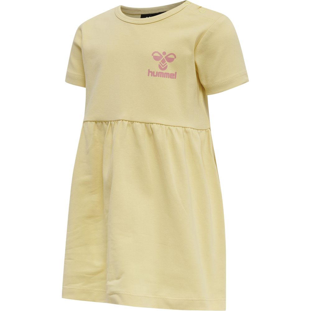 Hummel hmlIRIS DRESS S/S - italian straw