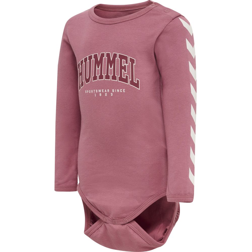 Hummel hmlFAST FLIPPER BODY L/S - mesa rose