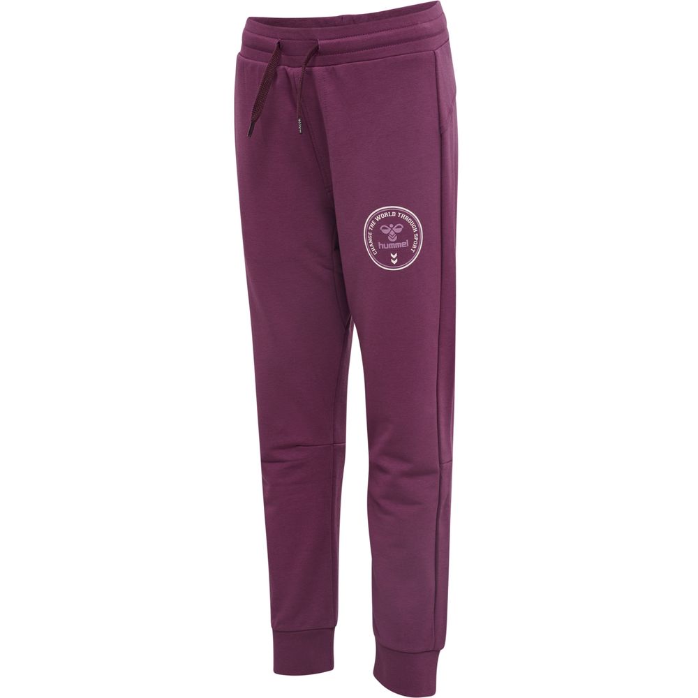 Hummel hmlMATH PANTS - amaranth