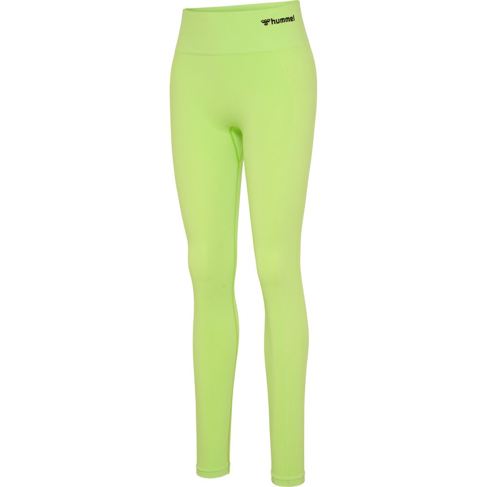 Hummel hmlTIF SEAMLESS HIGH WAIST TIGHTS - sharp green
