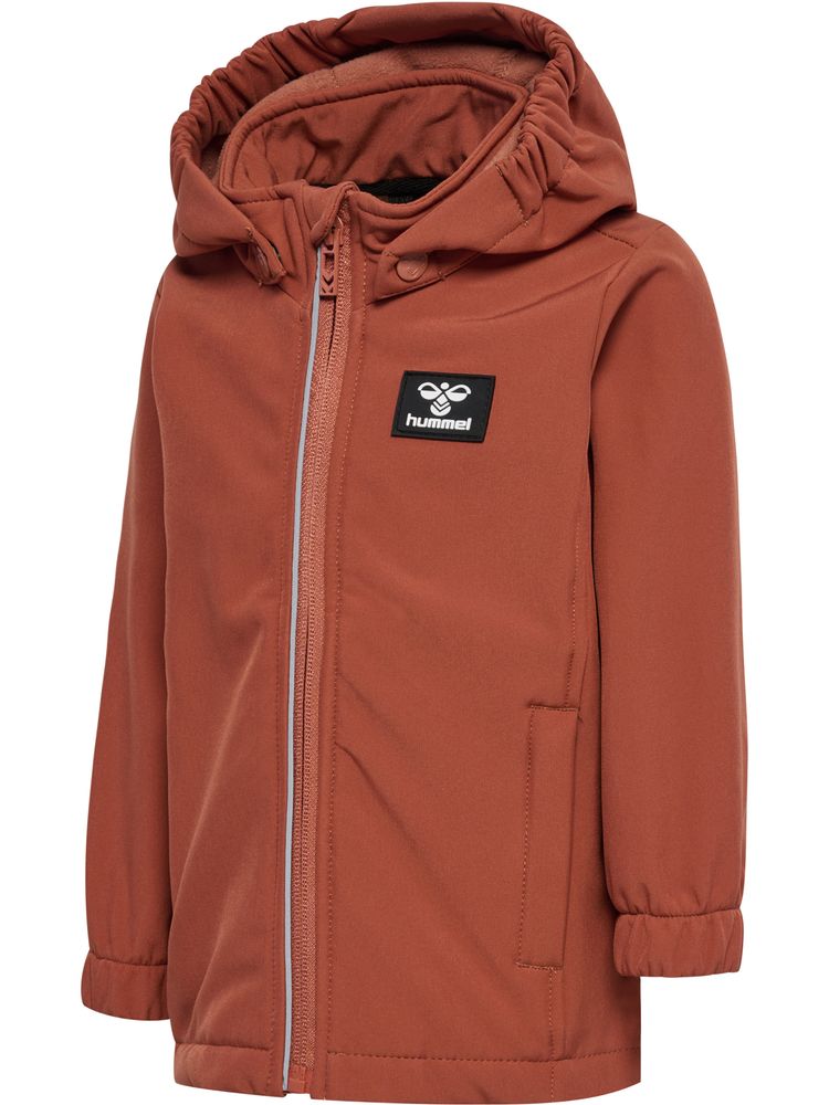 Hummel hmlMARS TEX MINI SOFTSHELL JACKET - copper brown