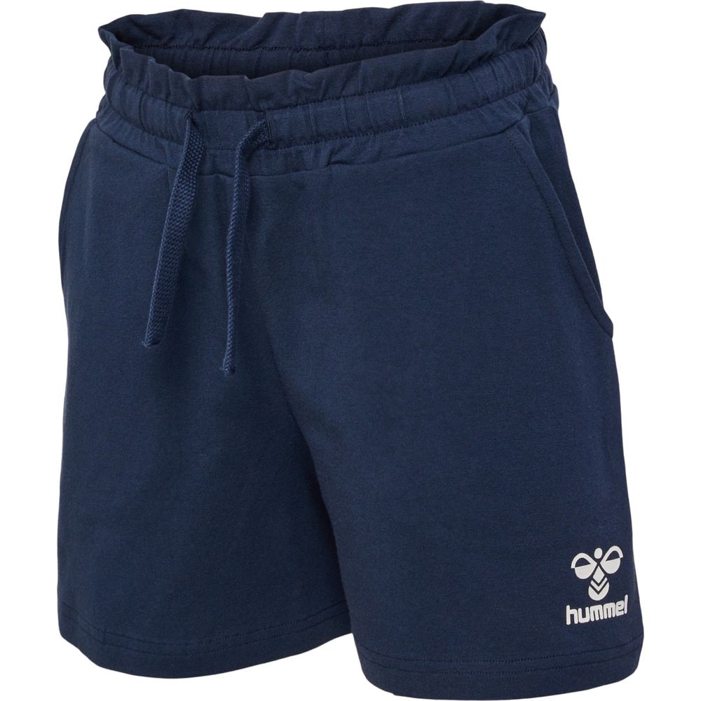 Hummel hmlFLOWY RUFFLE SHORTS - black iris