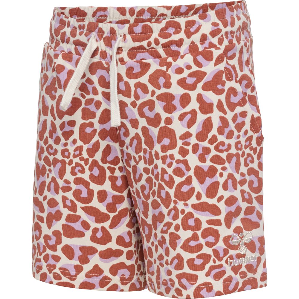 Hummel hmlJUMPY AOP SHORTS - copper brown