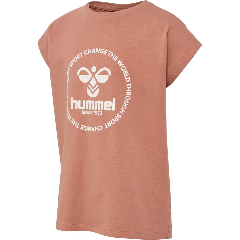 Hummel hmlJUMPY T-SHIRT S/S - copper brown
