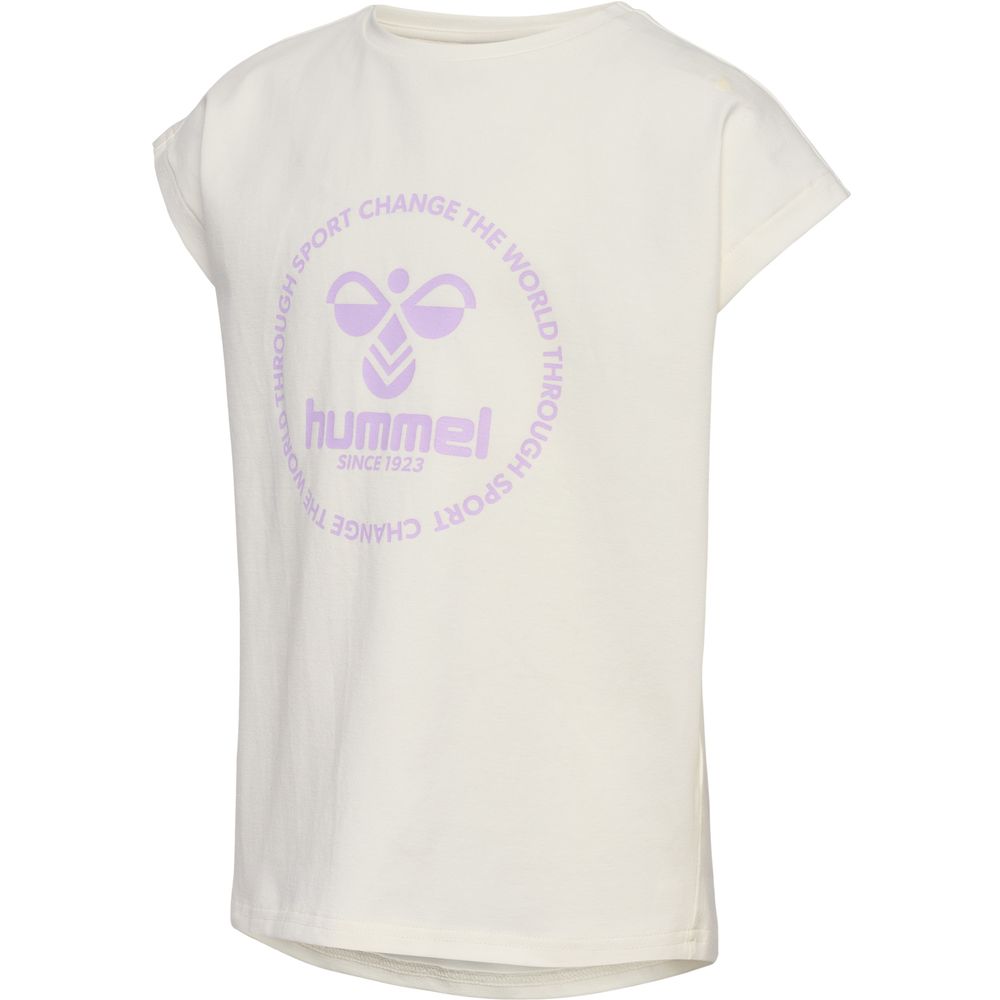 Hummel hmlJUMPY T-SHIRT S/S - marshmallow