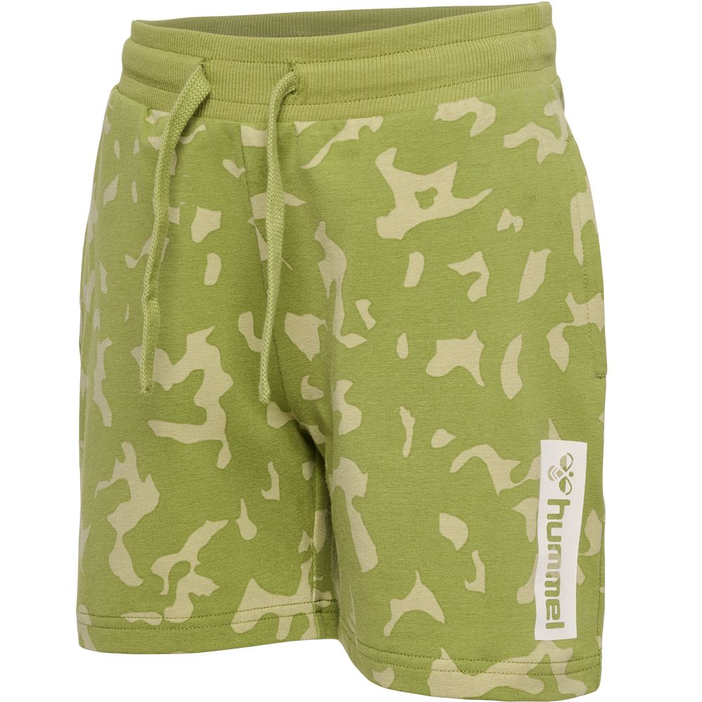 Hummel hmlRUSH AOP SHORTS - green olive
