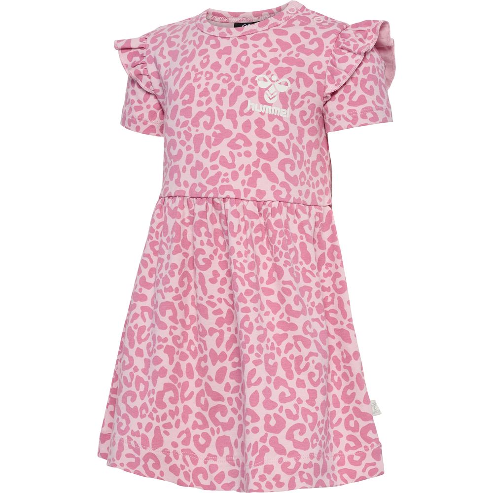 Hummel hmlDREAM IT DRESS S/S - parfait pink