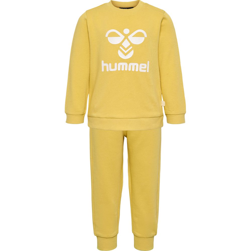 Hummel hmlHAPPY ARINE CREWSUIT - ochre