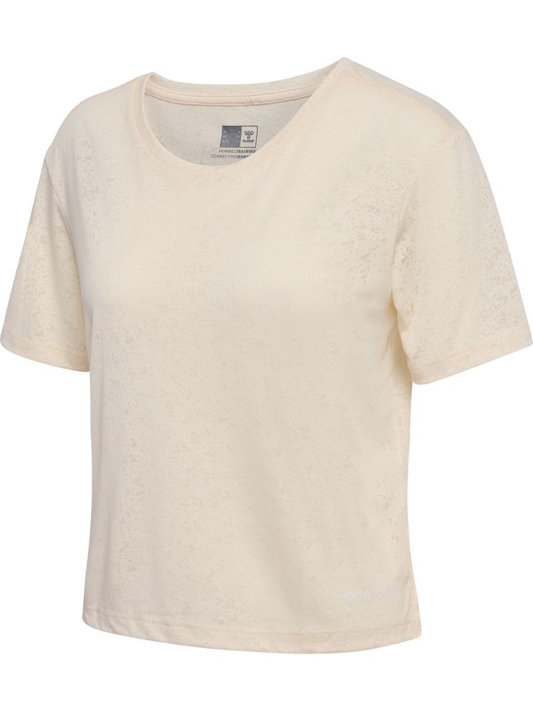 Hummel hmlMT LIGHT BURNOUT T-SHIRT - whitecap gray