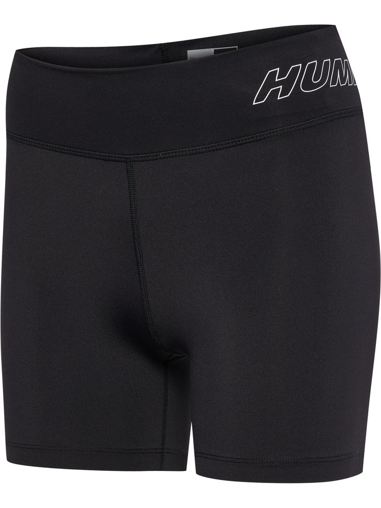 Hummel hmlTE FUNDAMENTAL MW TIGHT SHORTS - black/white