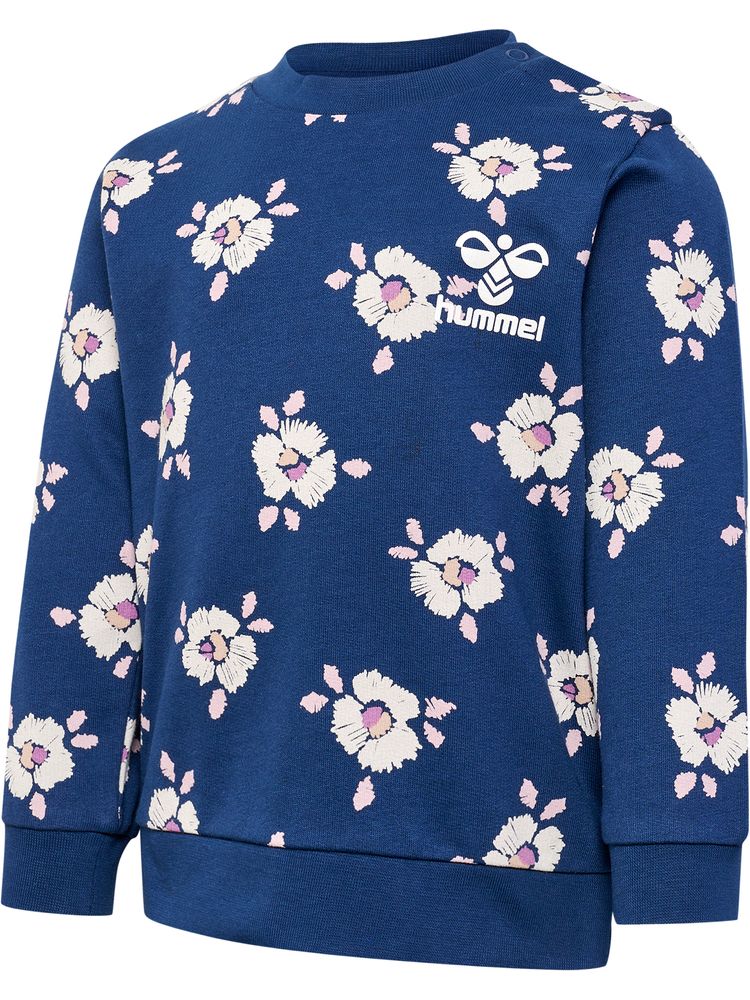 Hummel hmlBLOOM SWEATSHIRT - dark denim