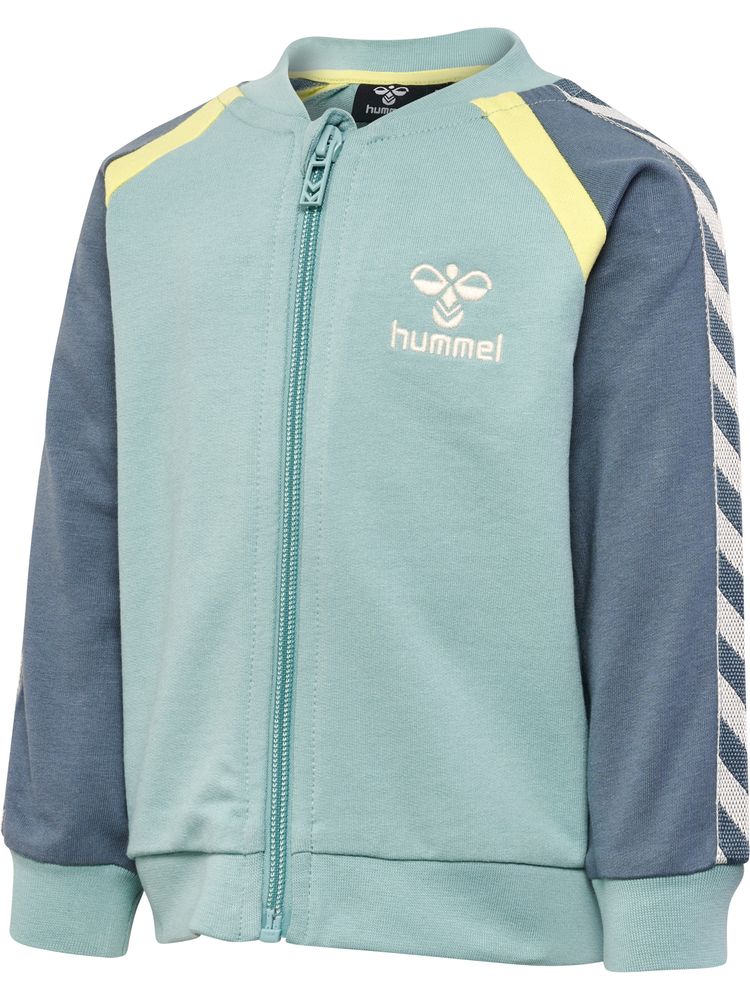 Hummel hmlLEAGUE ZIP JACKET - blue surf