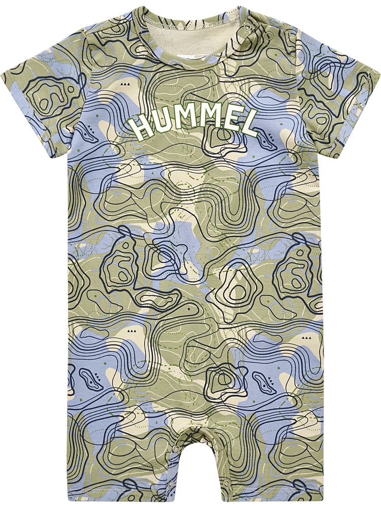Hummel hmlJANUS BODYSUIT S/S - elm