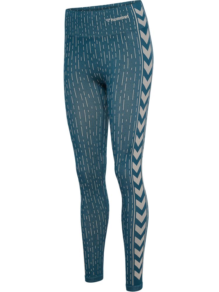 Hummel hmlMT DROPS SEAMLESS MW TIGHTS - stargazer/silver lining