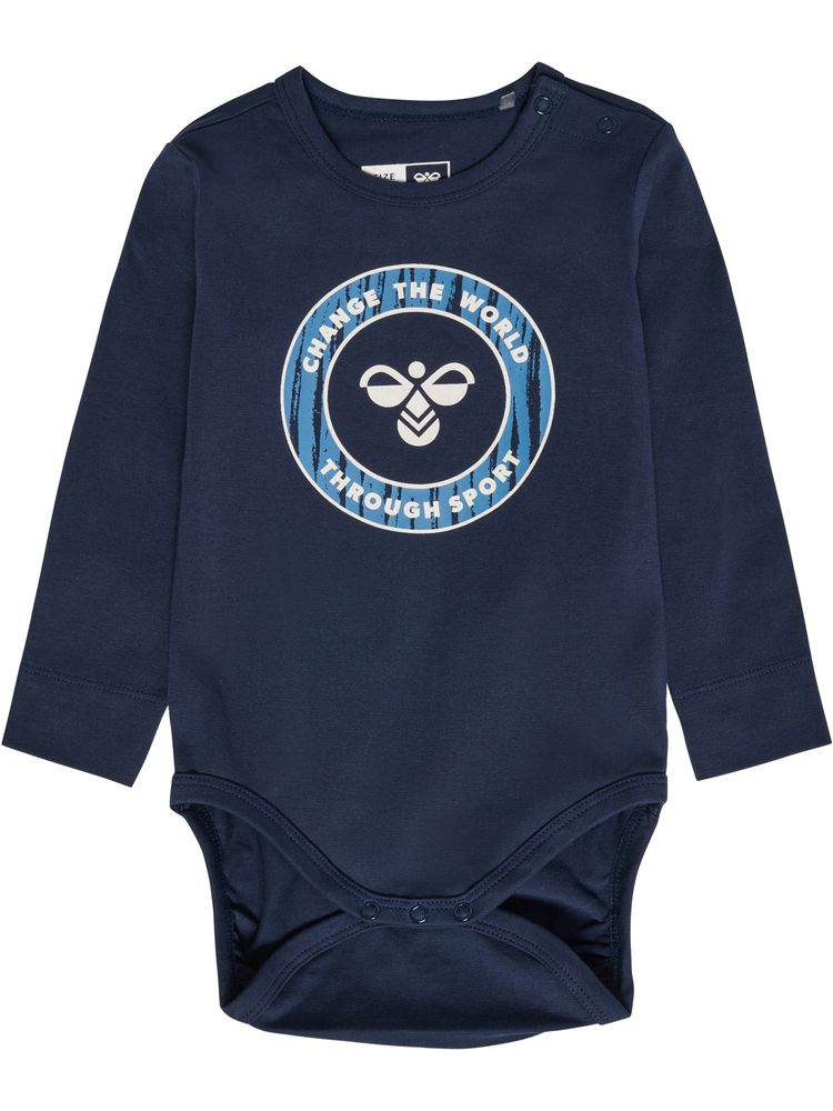 Hummel hmlBOBBY BODY L/S - blue nights