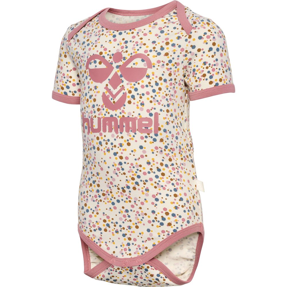 Hummel hmlKAREN AOP BODY S/S - turtledove