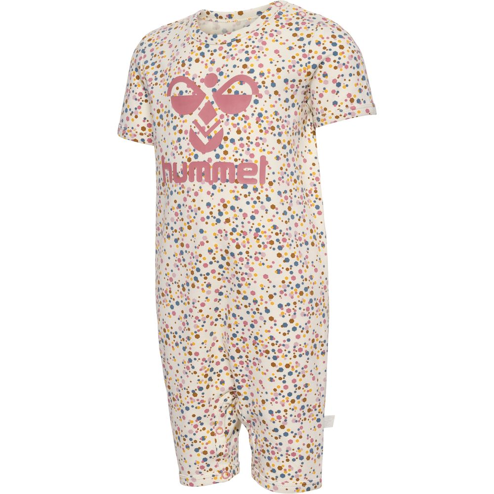 Hummel hmlKAREN AOP BODYSUIT S/S - turtledove