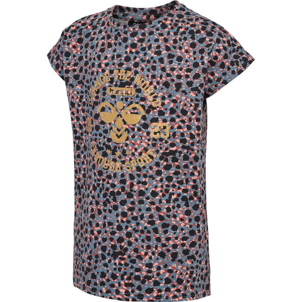 Hummel hmlMEJSE T-SHIRT S/S - blue mirage