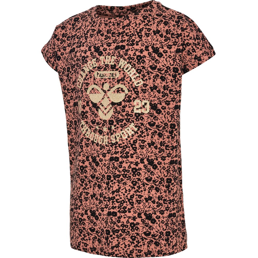 Hummel hmlMEJSE T-SHIRT S/S - chutney