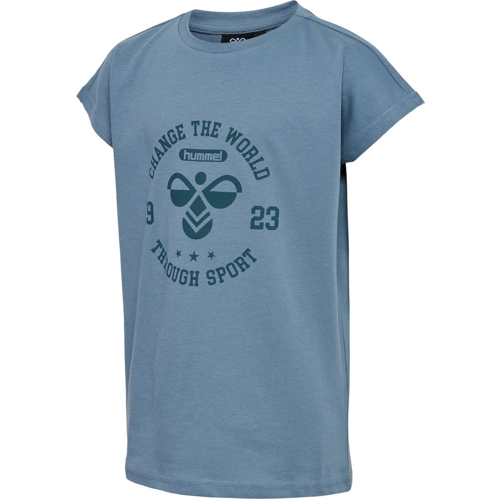 Hummel hmlMALIN T-SHIRT S/S - blue mirage