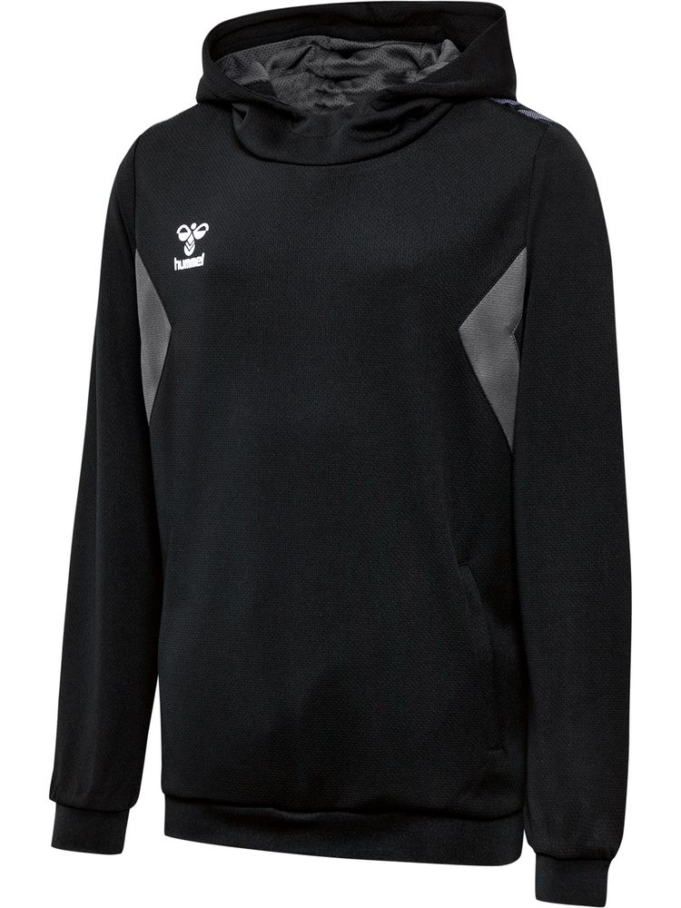 Hummel hmlAUTHENTIC PL HOODIE KIDS - black