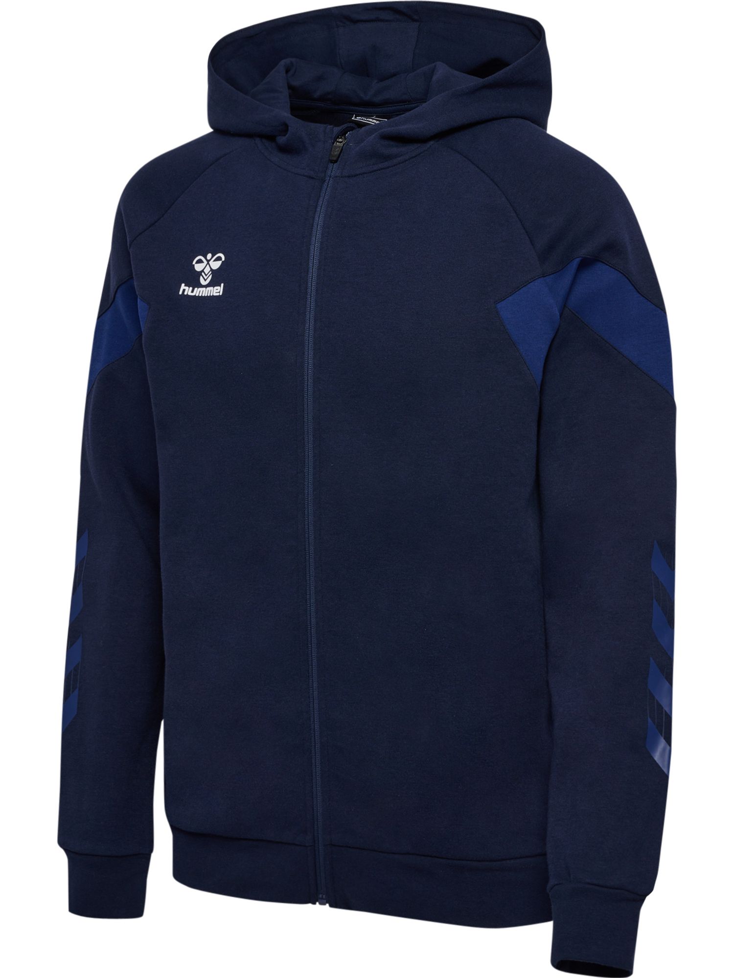 Hummel hmlTRAVEL ZIP HOODIE - marine