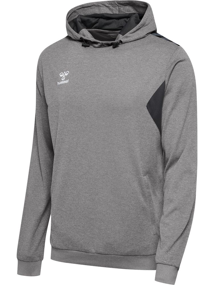 Hummel hmlAUTHENTIC PL HOODIE - grey melange