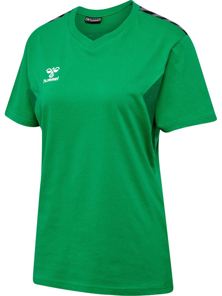 Hummel hmlAUTHENTIC CO T-SHIRT S/S WOMAN - jelly bean