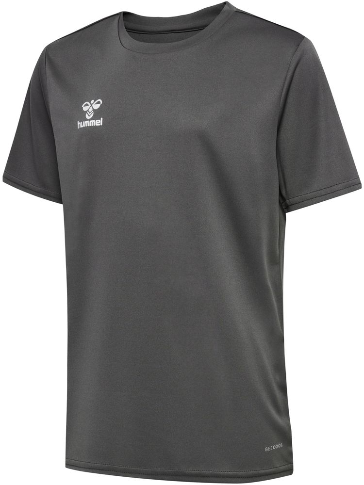 Hummel hmlESSENTIAL JERSEY S/S KIDS - steel gray