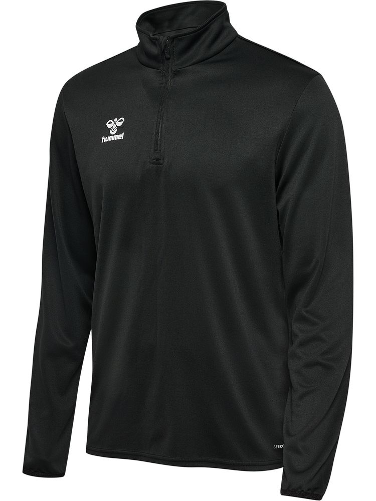Hummel hmlESSENTIAL HALF-ZIP - black