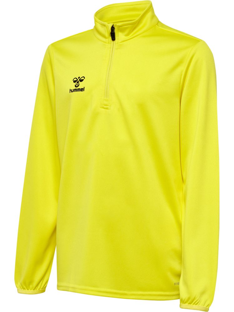 Hummel hmlESSENTIAL HALF-ZIP KIDS - blazing yellow