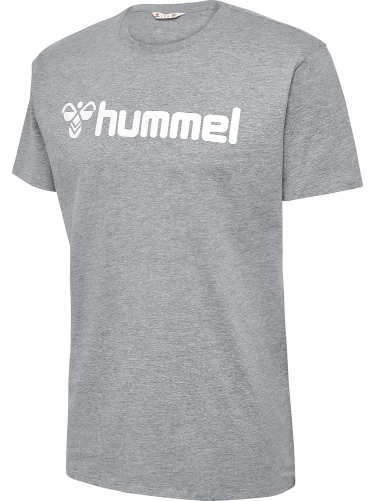 Hummel hmlGO 2.0 LOGO T-SHIRT S/S - grey melange