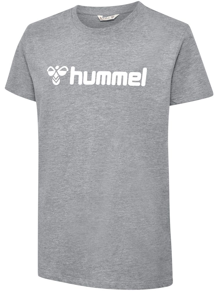 Hummel hmlGO 2.0 LOGO T-SHIRT S/S KIDS - grey melange