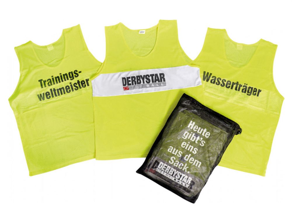 DerbyStar Markierungshemdchen 10er-Set - gelb