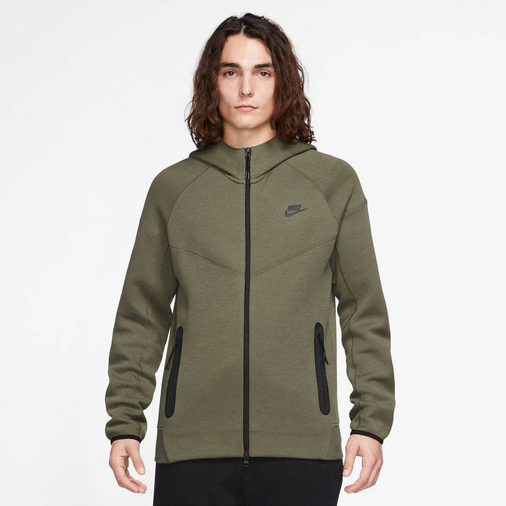 Nike Tech Fleece Windrunner Hoodie Kapuze mit durchgehendem Reißverschluss für Herren