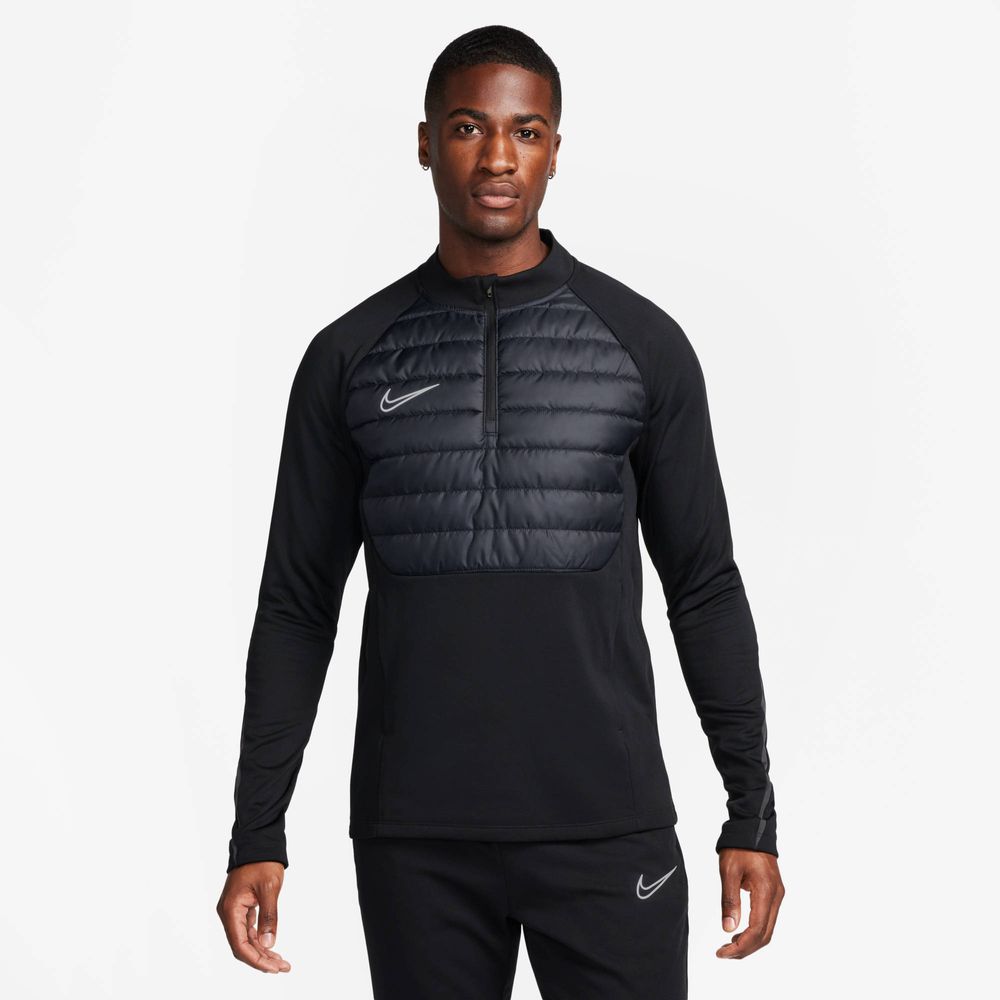 Nike Academy Winter Warrior Therma-FIT Global Fußballoberteil mit Halbreißverschluss für Herren