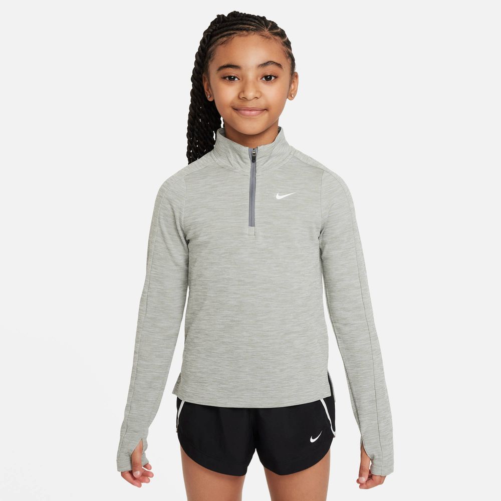 Nike G Nk Df Ls Hz Trainingspullover