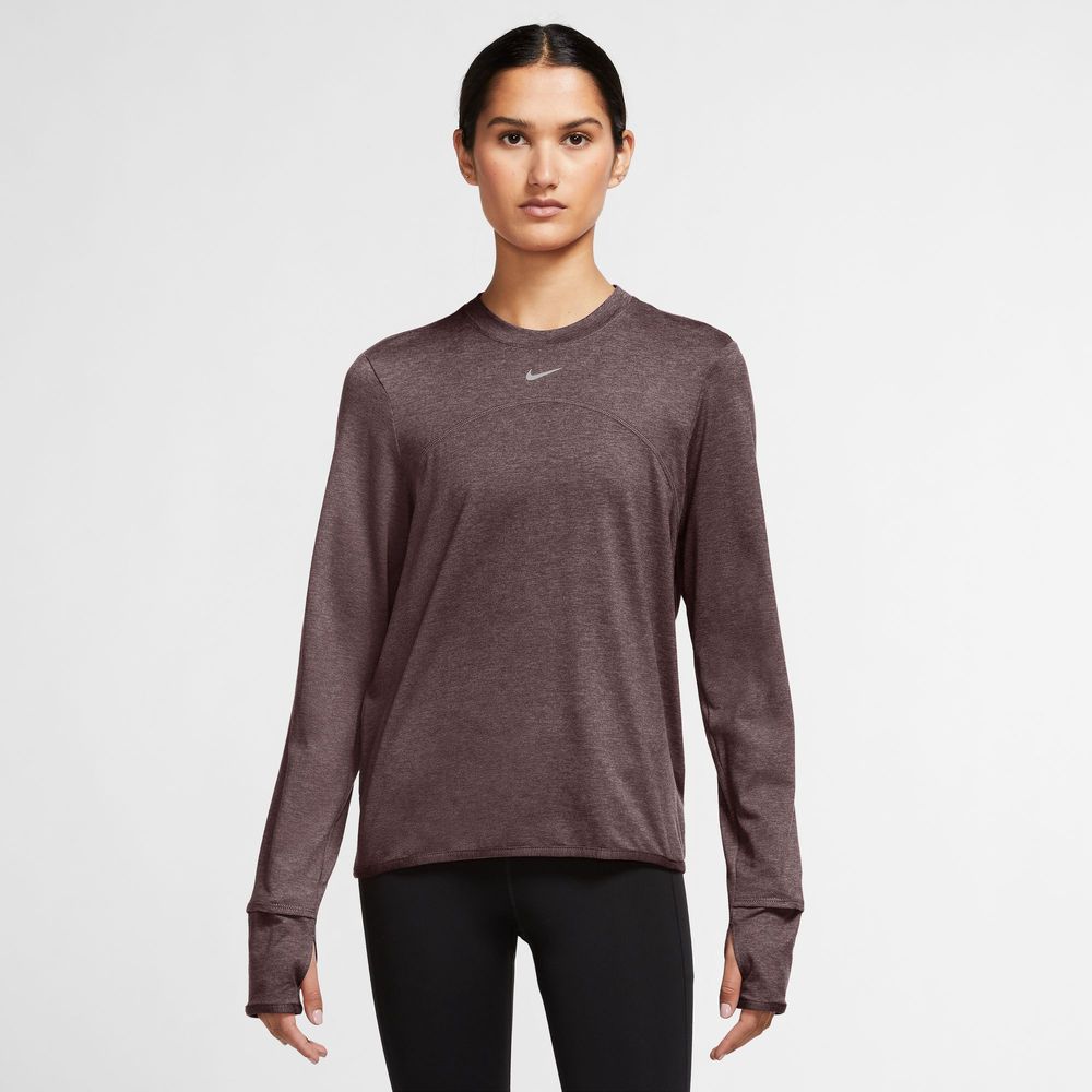 Nike Swift Element Dri-Fit Uv Crew Top