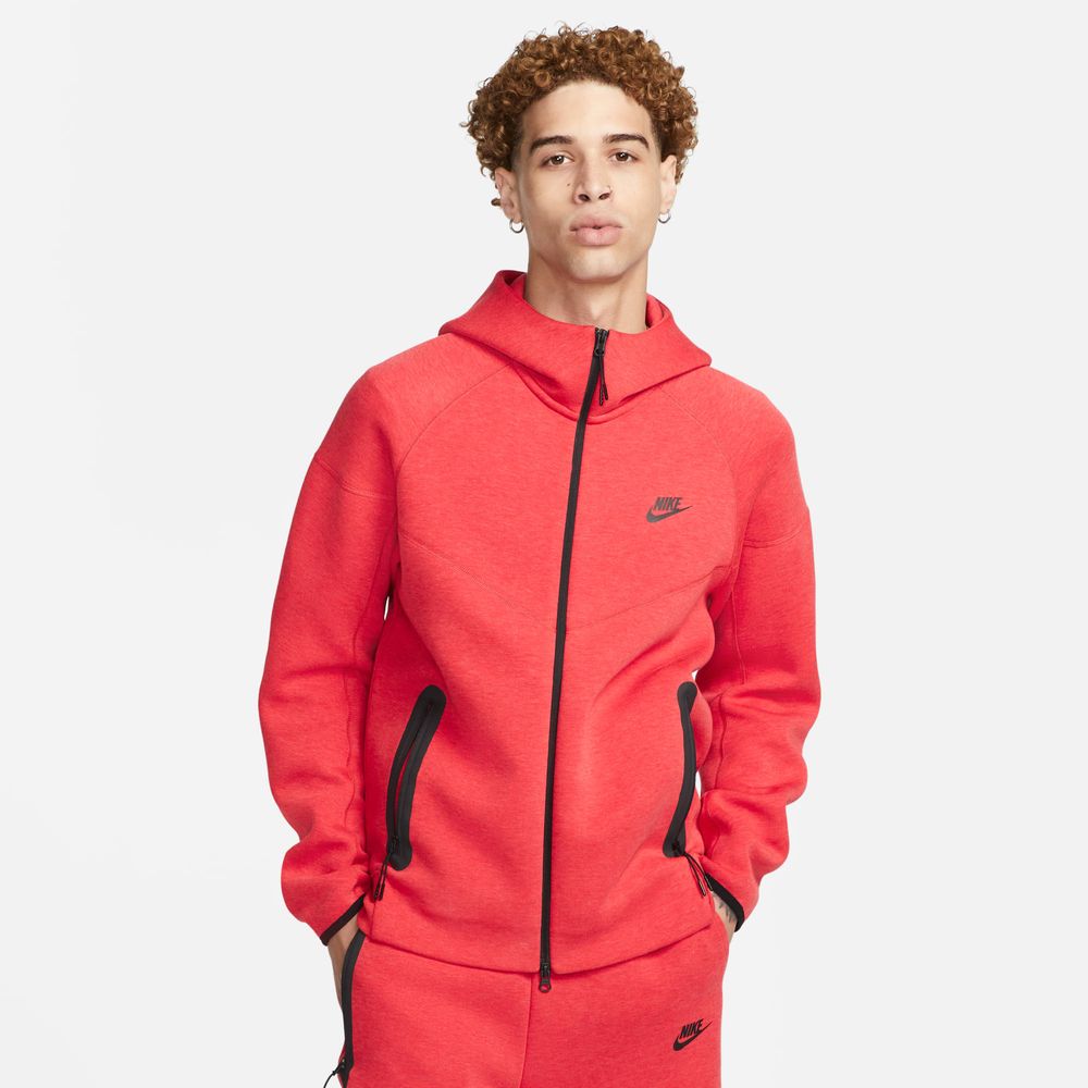 Nike Tech Fleece Windrunner Hoodie Kapuze mit durchgehendem Reißverschluss für Herren