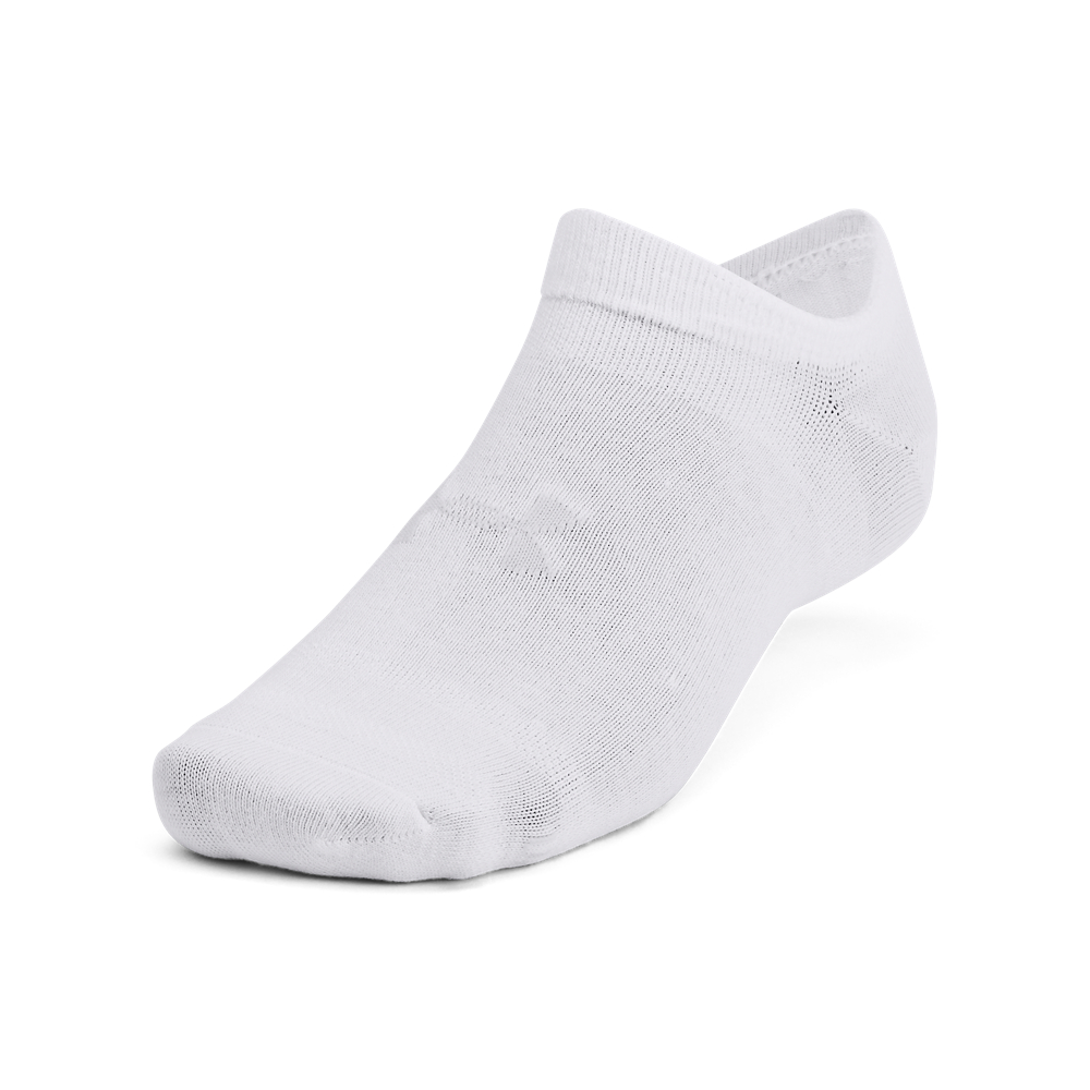 Under Armour Ua Essential No Show 6Pk - white