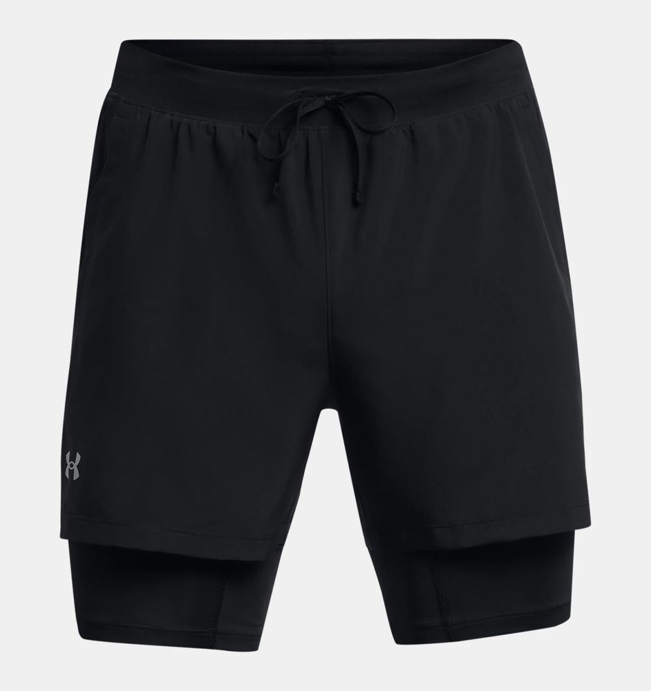 Under Armour Ua Launch 5'' 2-In-1 Short - black