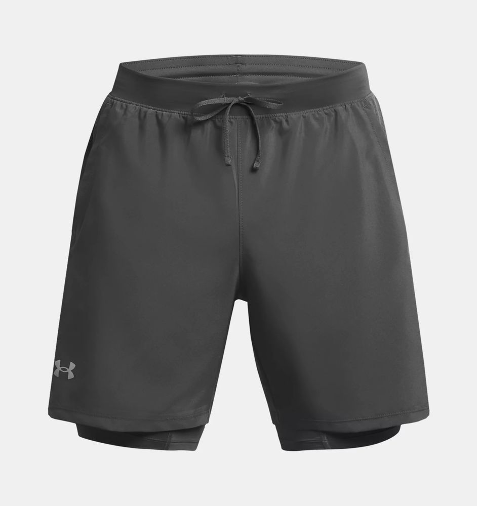 Under Armour Ua Launch 7'' 2-In-1 Short - castlerock