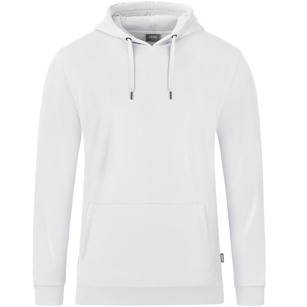 Jako Kapuzensweat Organic - weiß